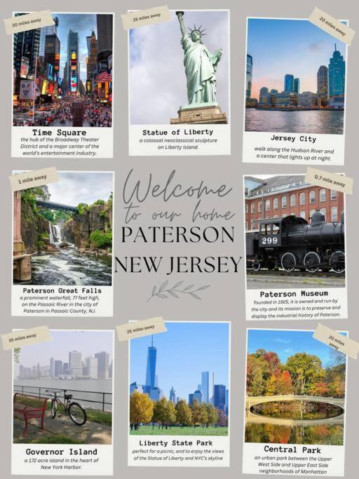 The Classic Suite: 2Br Close To Nyc Paterson Eksteriør billede